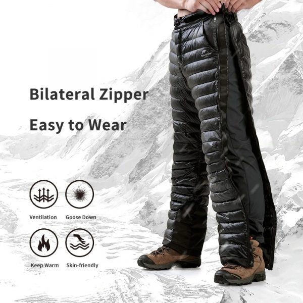 Warm Waterproof Insulated Ski Pants for Men