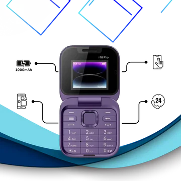 Compact Dual Sim Flip Mobile Phone