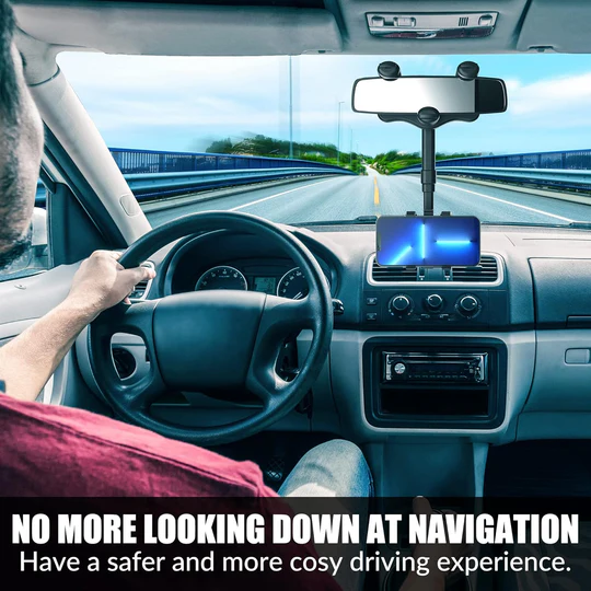 Universal Car Phone Mount Mirror