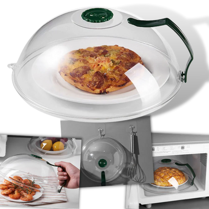 Easy Clean Microwave Splatter Guard - Hehif