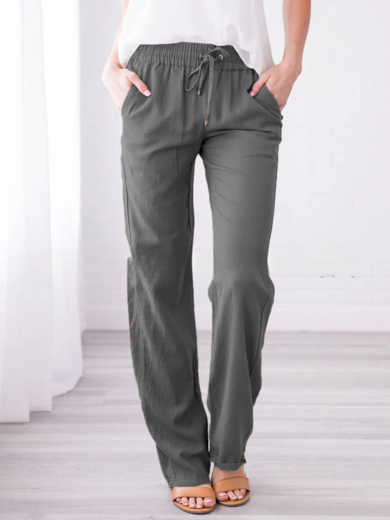 Lightweight Summer Linen Trousers