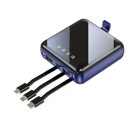 Compact Portable Charger 4-Port 20000mAh - Hehif