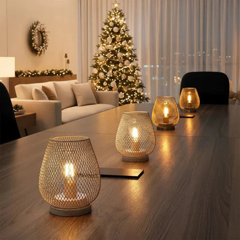 Sleek Bronze Desk Lamp with Soft LED Lighting
