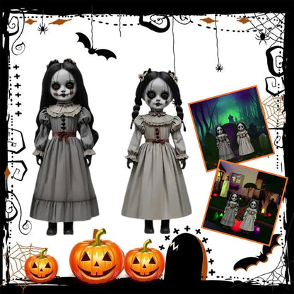 Spooky Doll Halloween Outdoor Decoration