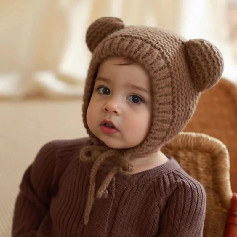 Warm Baby Beanie Knit Cap - Hehif