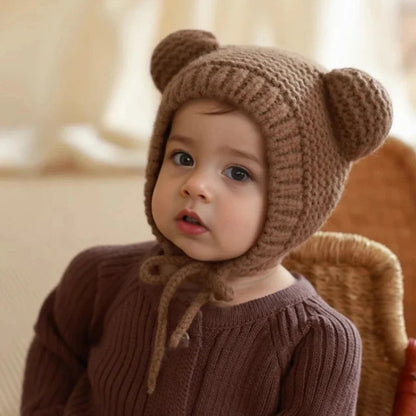 Warm Baby Beanie Knit Cap - Hehif