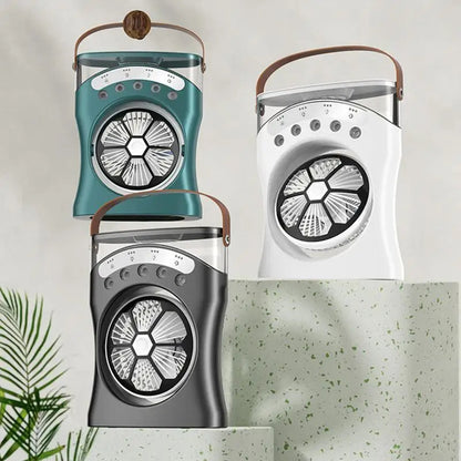 Compact Personal Evaporative Cooler with Mist Feature
