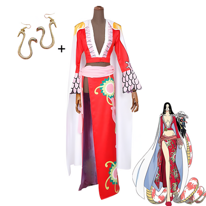 Women's Pirate Costume Cosplay Dress Set - Hehif