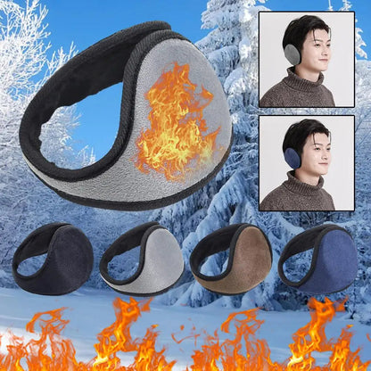 Warm Men's Fleece Ear Warmers - Hehif