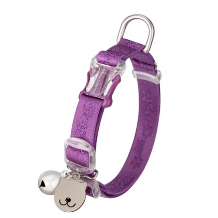 Comfortable Stretch Cat Collar with Quick Release Buckle - Hehif
