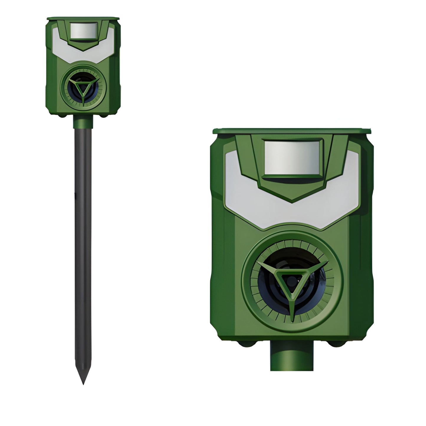 Motion Activated Solar Animal Repellent Device