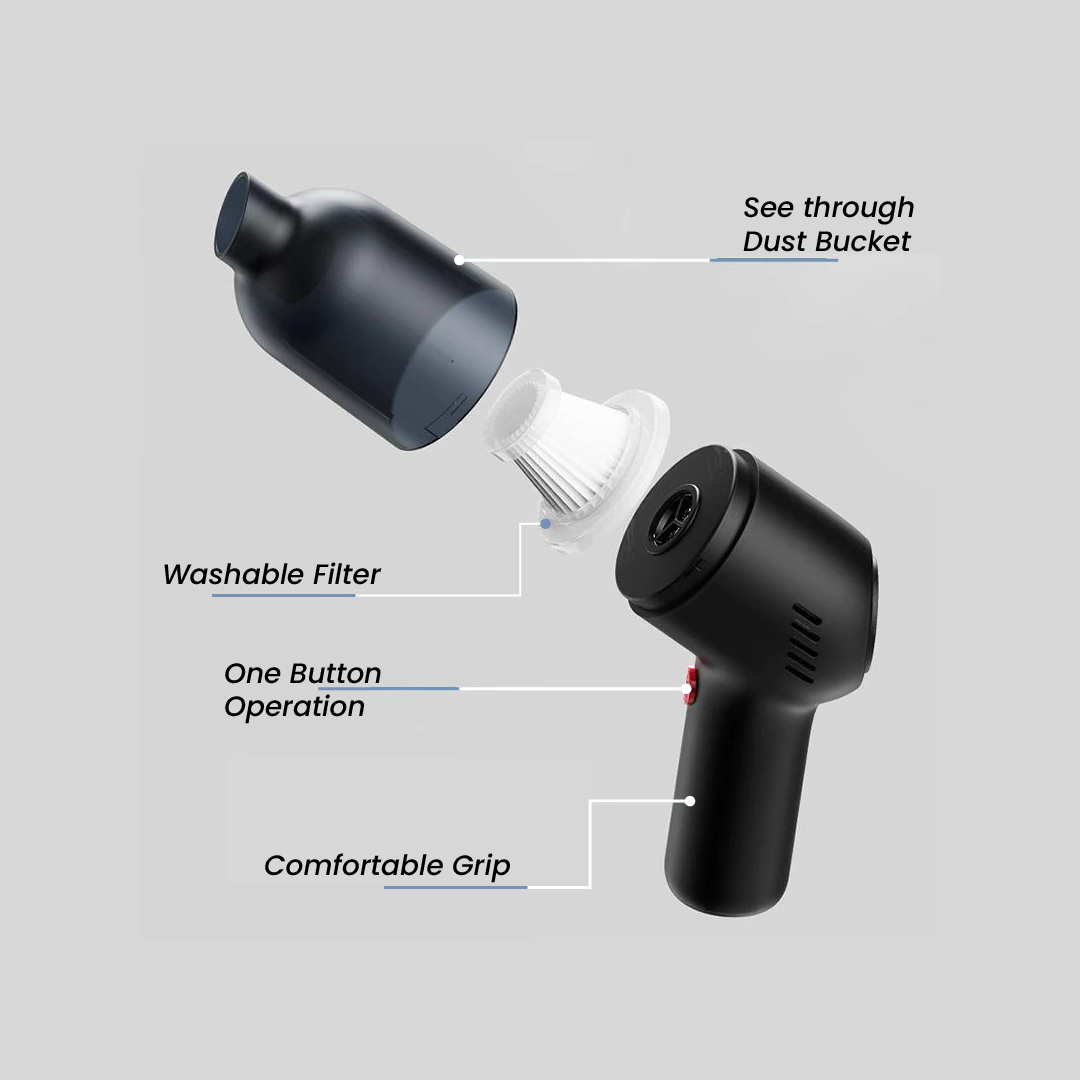 Handheld Wireless Auto Vacuum Cleaner