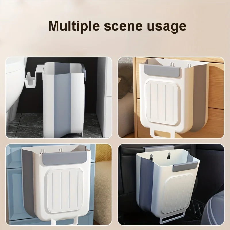 Space Saving Foldable Kitchen Waste Can