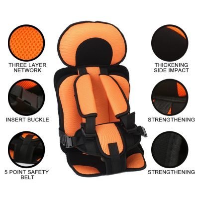 Kids Safety Harness Vest Portable Car Seat