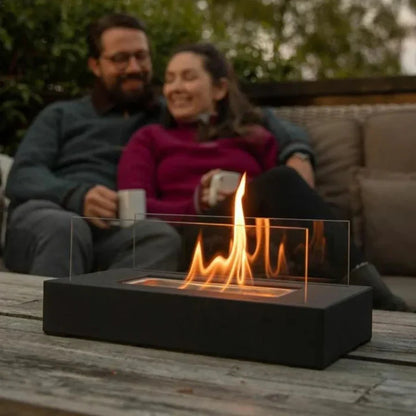 Compact Outdoor Fire Pit with S'mores Kit