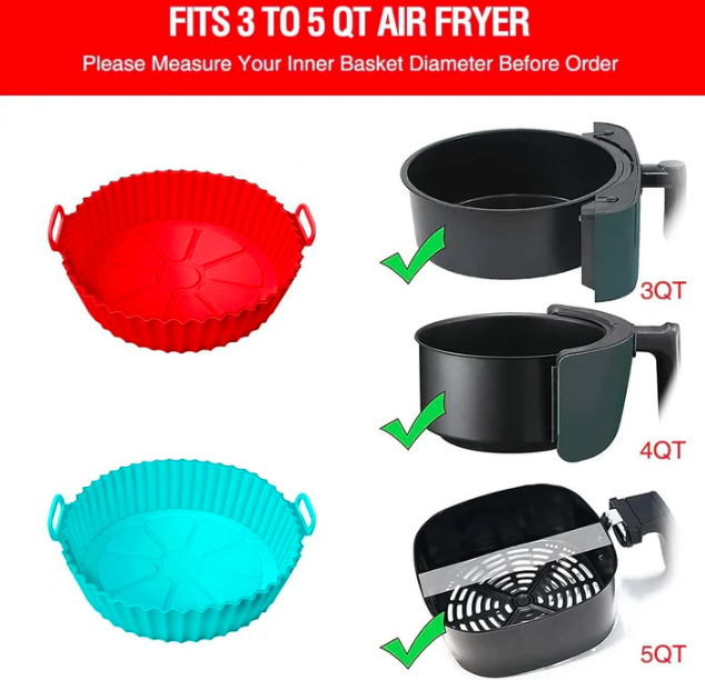 Non Stick Air Fryer Basket
