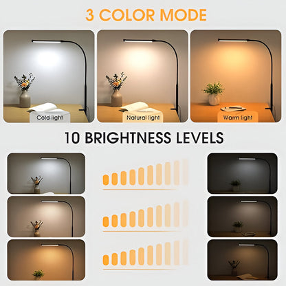 Adjustable LED Table Lamp with Flexible Arm