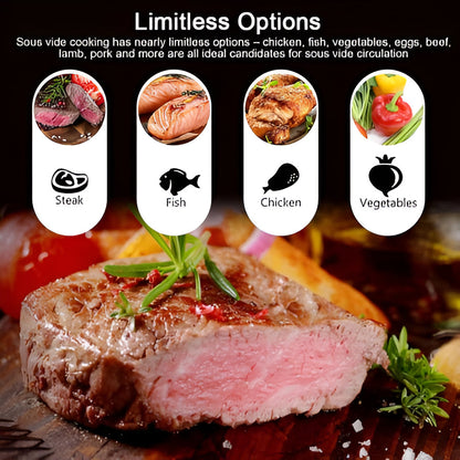Accurate 1100W Digital Sous Vide Water Bath Cooker