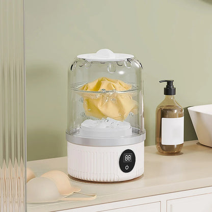 Portable Compact Washer for Travel and Home Use - Hehif