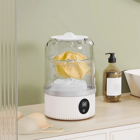 Portable Compact Washer for Travel and Home Use - Hehif