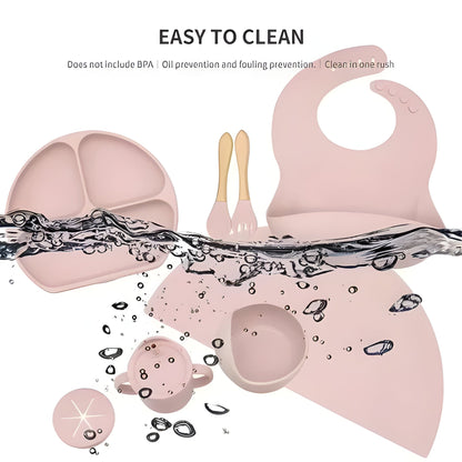 Easy Clean Baby Food Set for Self Feeding
