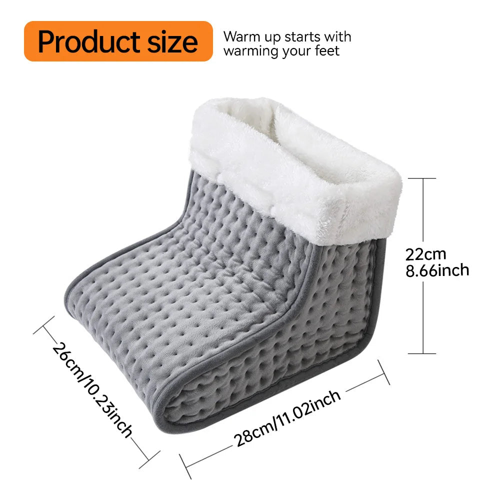Cozy Heated Foot Warmers with Thermostat Control