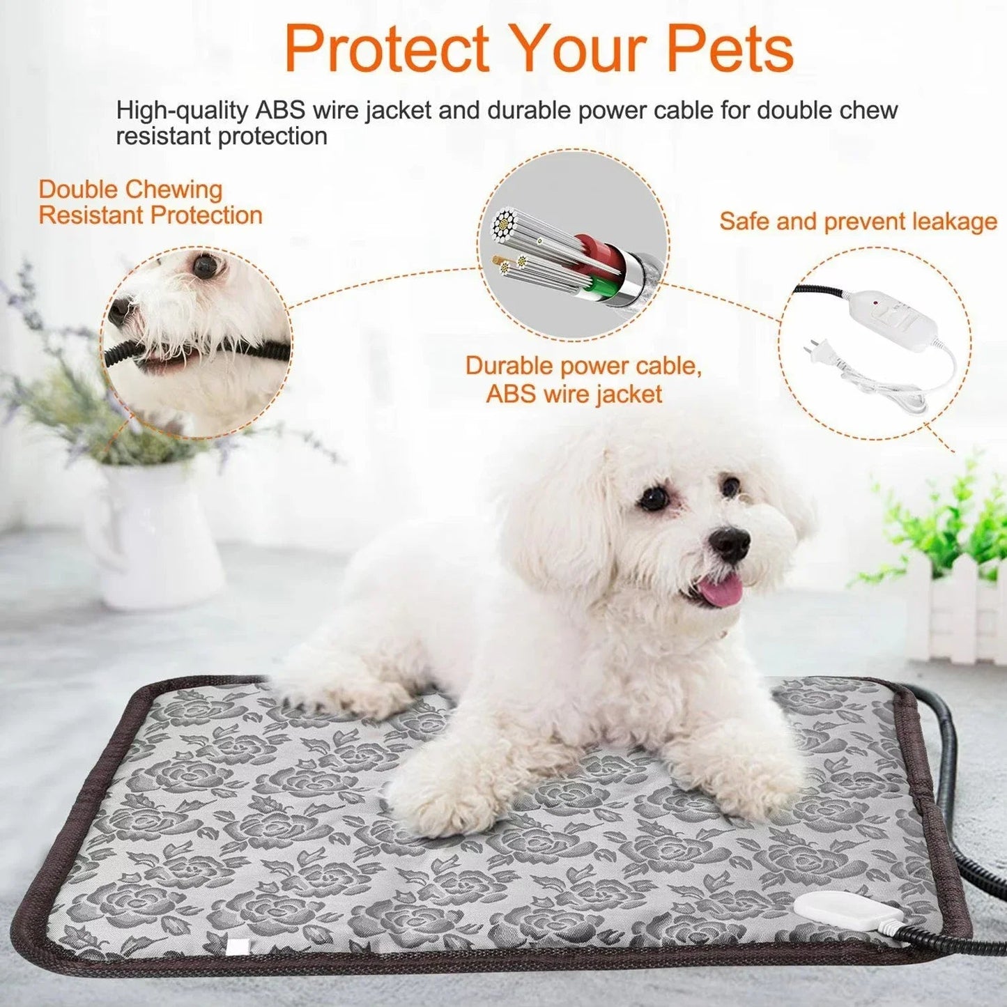Heated Therapeutic Dog Bed Warmer