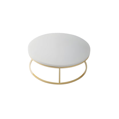 Elegant White Marble Cake Display Server