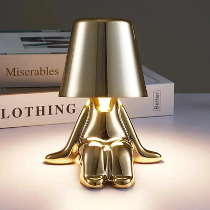 Small Brass Desk Lamp