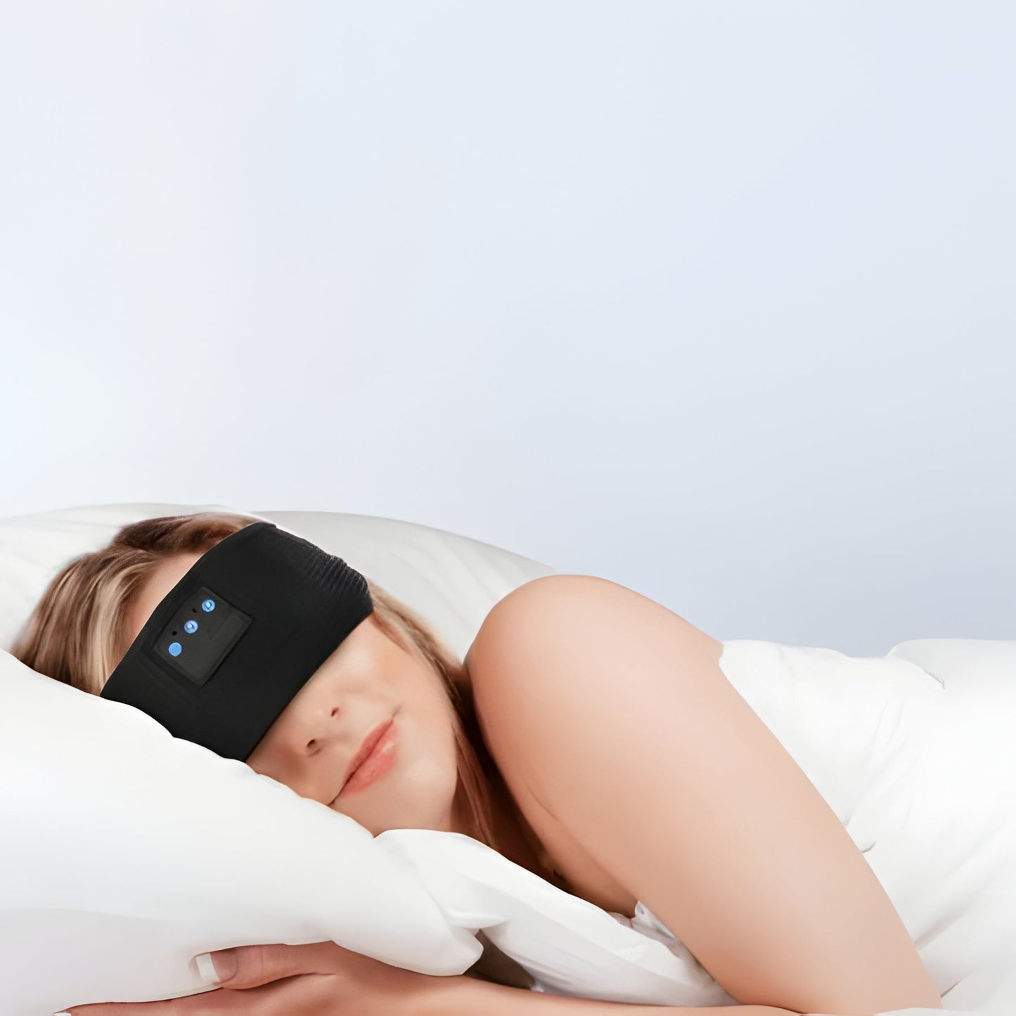 Soft Sleep Headband with Wireless Bluetooth Earbuds