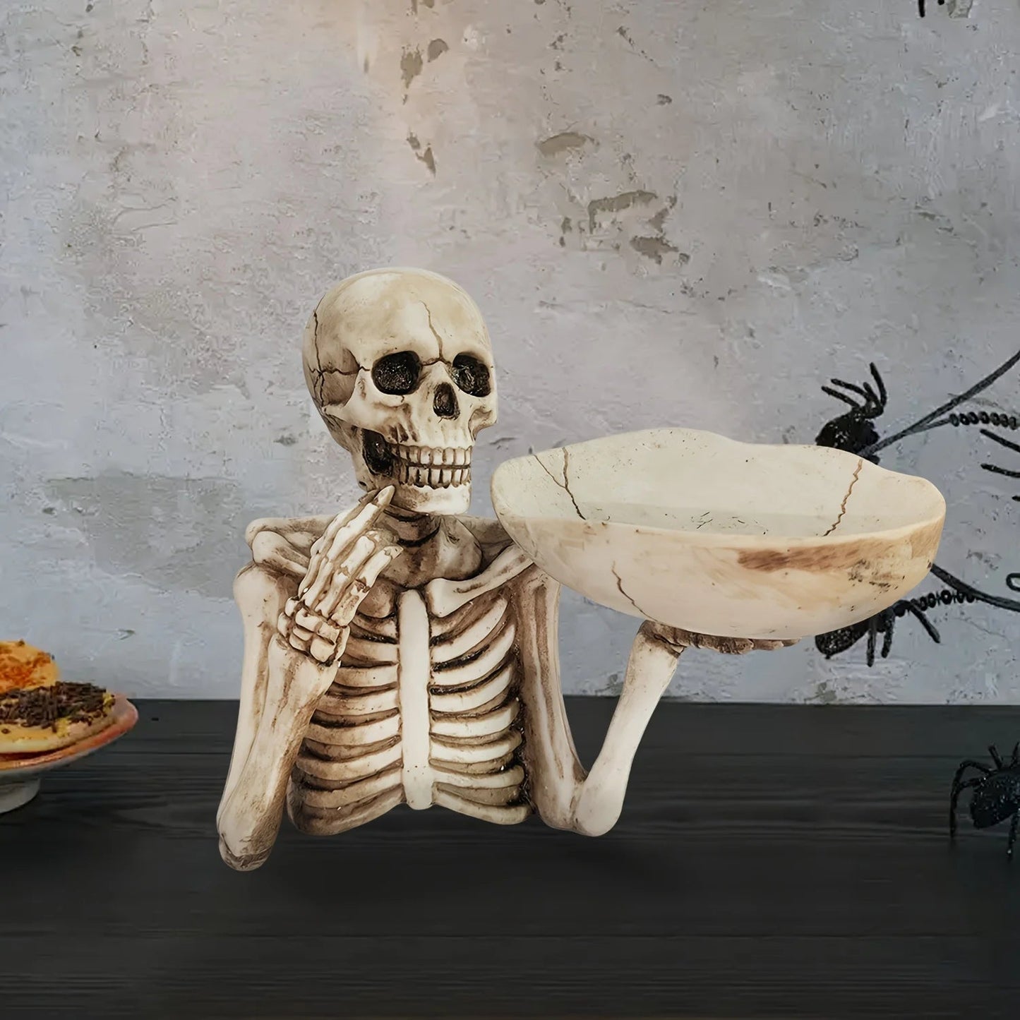 Creepy Skull Candy Dish