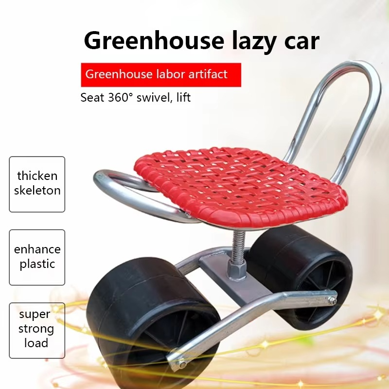 Ergonomic Swivel Garden Stool for Easy Gardening