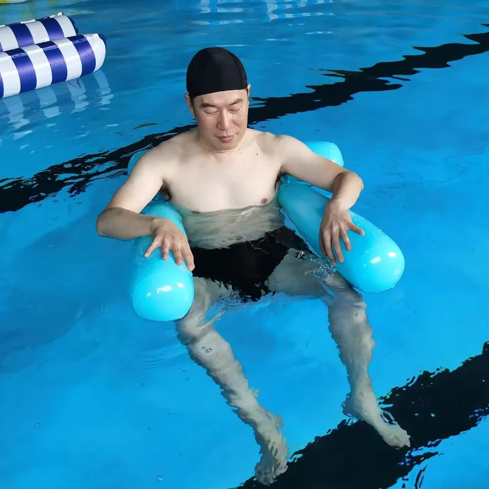 Comfortable Pool Float Lounge Chair Water Hammock Bed - Hehif