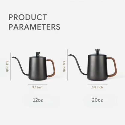 Fast Stainless Steel Coffee Maker Kettle for Home Use