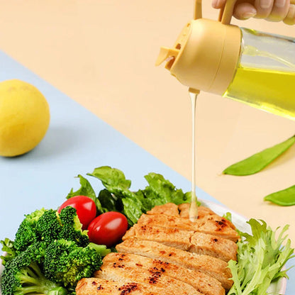 Multi-Purpose Glass Oil Spray Bottle