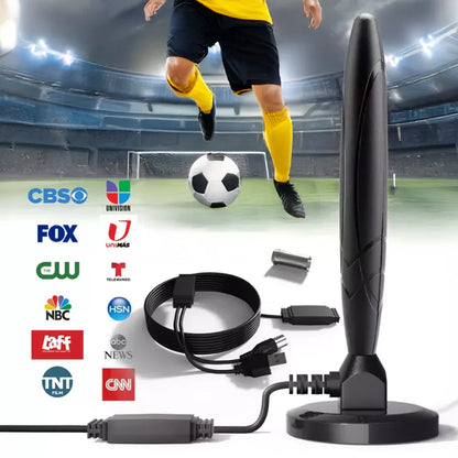 4K HD Indoor TV Antenna with Signal Booster