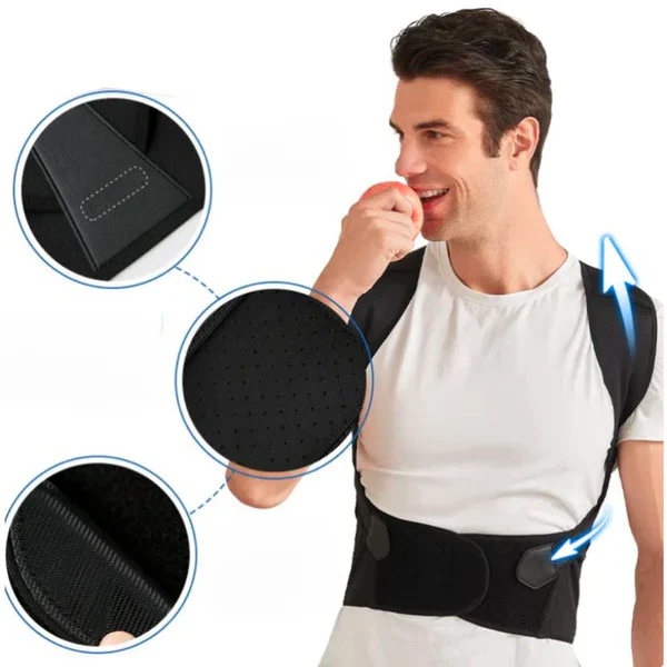 Relieves Back Pain & Improves Posture