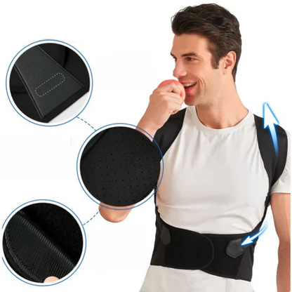 Relieves Back Pain & Improves Posture