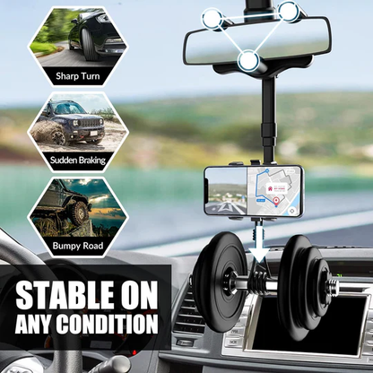 Universal Car Phone Mount Mirror