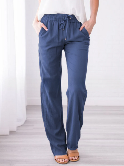 Lightweight Summer Linen Trousers