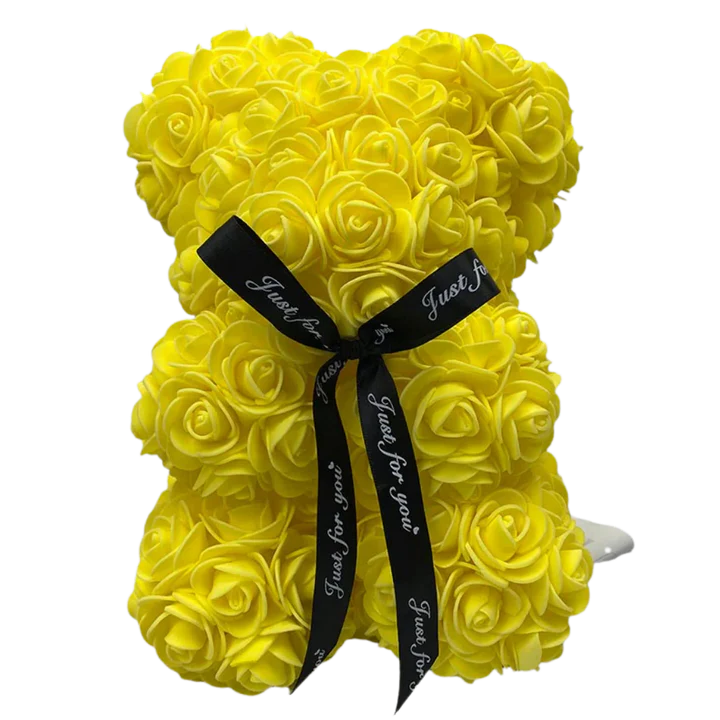 Cute Floral Teddy Bear