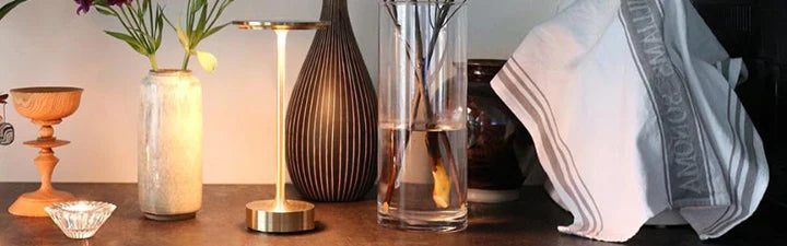 Portable LED Desk Lamp - Adjustable Rechargeable Table Light