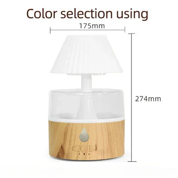 Compact Cool Mist USB Humidifier with Nightlight