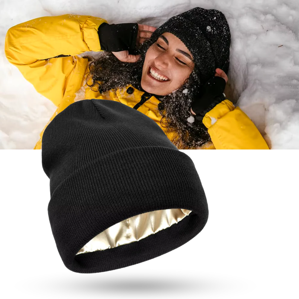 Soft Fleece Inside Winter Beanie - Hehif