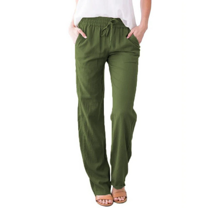 Lightweight Summer Linen Trousers