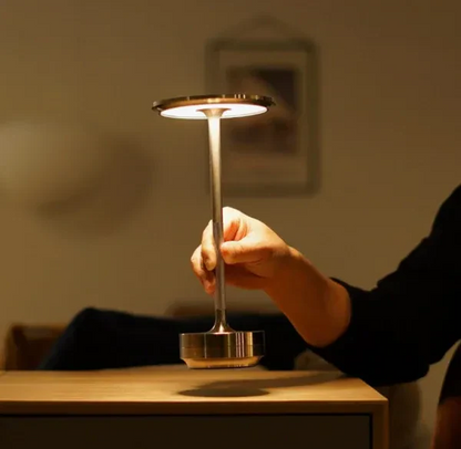 Portable LED Desk Lamp - Adjustable Rechargeable Table Light - Hehif