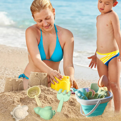 Fun Kids Beach Play Kit with Bucket and Tools