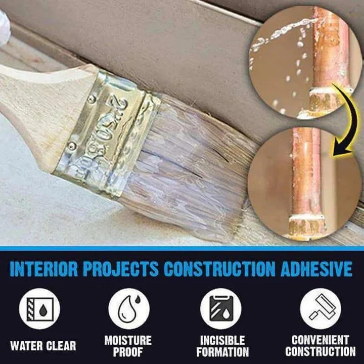 Durable Weatherproof Sealant Kit with Free Brush