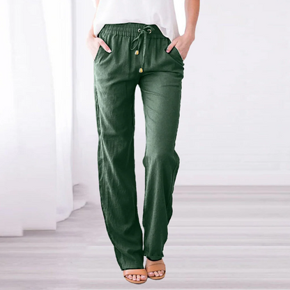 Lightweight Summer Linen Trousers