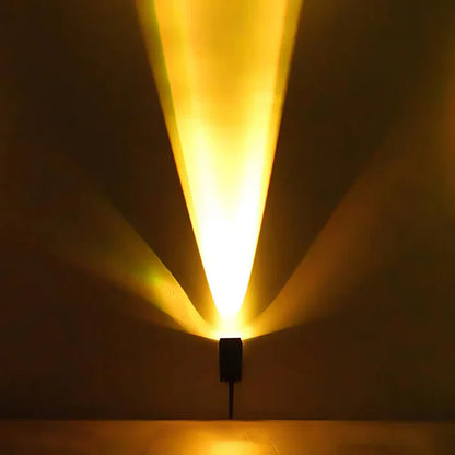 Outdoor LED Solar Powered Color Changing Spot Light